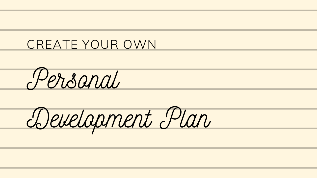 Personal Development Plan Term